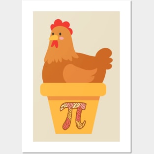 Chicken Pot Pi Posters and Art